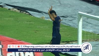 أحمد القندوسي يسجل هدف التعادل لنادي سيراميكا كليوباترا