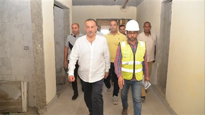محافظ أسيوط يتفقد أعمال إنشاء وتطوير مستشفى ساحل سليم النموذجي