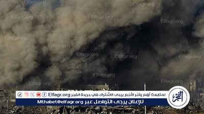 غارة إسرائيلية عنيفة على مخيم النصيرات في قطاع غزة