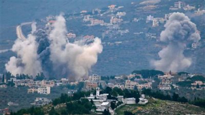 غارتان إسرائيليتان على بلدة حناويه في جنوب لبنان 