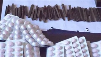 سقوط 3 عناصر إجرامية بـ 7 كيلو حشيش و900 قرص مخدر بالخليفة 