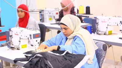 وزيرة التضامن ومحافظ الغربية يفتتحان مركز استدامة للحرف التراثية والمشغولات 