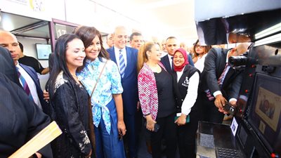 وزيرا التضامن والعمل يتفقدان نموذج محاكاة «تحويشة» بالغربية 
