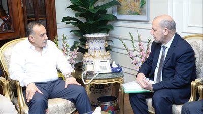 محافظ أسيوط يلتقى رئيس شركة الوجه القبلى لإنتاج الكهرباء 