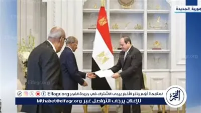 عاجل| تفاصيل لقاء السيسي ووزير الخارجية الإريتري اليوم