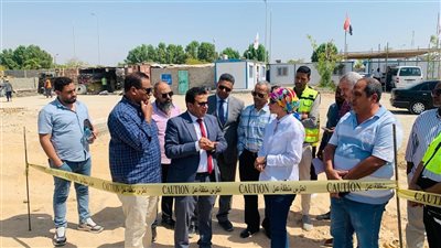 القائم بأعمال رئيس جامعة الأقصر تتفقد أعمال الإنشاءات للمشروعات التعليمية الجديدة 