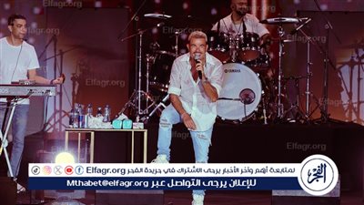 موفدة «إكسترا نيوز»: عمرو دياب يوجه الشكر لـ«المتحدة» على تنظيم الحفل