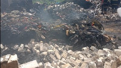 عدم وجود شبهة.. تفاصيل نشوب حريق بمخزن خردة في كرداسة