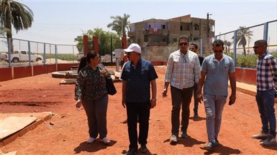 رئيس مياه أسيوط يتفقد سير العمل بمشروع صرف صحى قرية المسعودى بمركز أبوتيج