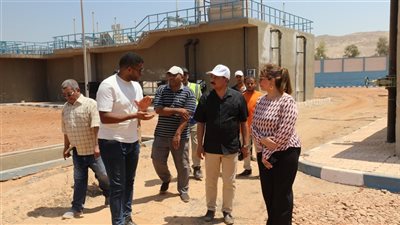 رئيس مياه أسيوط يتفقد سير العمل بمحطة معالجة الصرف الصحى بعرب المدابغ