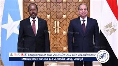 عاجل.. الرئيس السيسي يستقبل نظيره الصومالي في قصر الاتحادية
