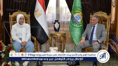 محافظ الإسماعيلية يستقبل اللاعبة سارة سمير لحصادها الميدالية الفضية لأولمبياد باريس 