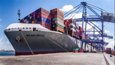 تداول 35 سفينة للحاويات والبضائع بميناء دمياط