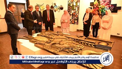 افتتاح معرض إعادة تدوير الخامات بكلية التربية النوعية بجامعة الفيوم 