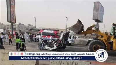 حادث الطريق الدائري.. القصة الكاملة في إصابة 24 مواطنًا بتصادم 22 سيارة بنزلة الرماية