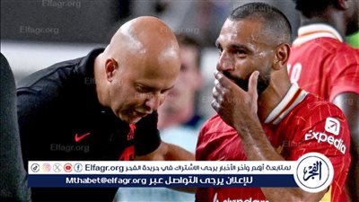 رد ساخر من سلوت حول تجديد عقد صلاح مع ليفربول