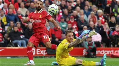 محمد صلاح يحقق أرقاما مميزة مع ليفربول بعد هدفه أمام برينتفورد