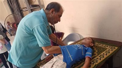 إجراء الكشف الطبي الدوري للمشروع القومي للموهبة الحركية بمحافظة الجيزة