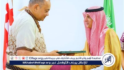 ولي العهد يبعث رسالة خطية لرئيس وزراء تونغا