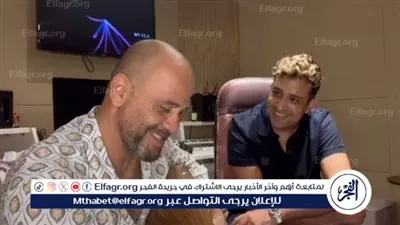 تامر حسين وعزيز الشافعي ينشران كواليس أغنية 