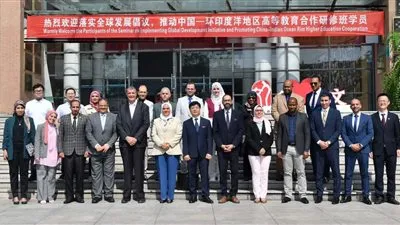 جامعة بنها تشارك بندوة التنمية العالمية وتعزيز التعاون التعليمي العالي بين الصين ودول المحيط الهندي