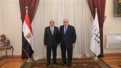 رئيس مجلس الدولة يستقبل وزير العدل 