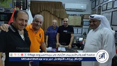 نقيب المهن السينمائية يلتقي بـ مسعد سعيد الحجاجي لإقامة دورات في صناعة السينما بـ قطر 