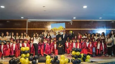 الانبا رافائيل يشهد حفل تخرج دفعة جديدة من اكاديمية 