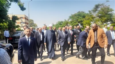 تفاصيل زيارة مفتى الديار المصرية  لمحافظة أسيوط