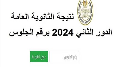 خطوات الاستعلام عن نتيجة الثانوية العامة الدور الثاني 2024 عبر موقع وزارة التربية والتعليم 
