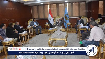 محافظ الغربية يستقبل وفدا من مبادرة حياة كريمة