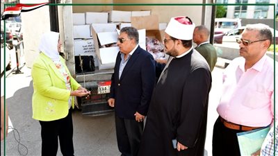 محافظ الدقهلية يشهد استلام دفعه جديدة من لحوم صكوك 