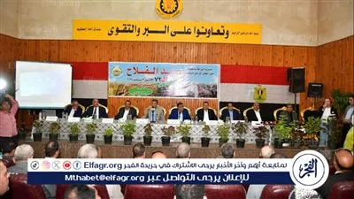 افتتاح ورشة العمل الخاصة بالنهوض بالتعاونيات الزراعية ومنفذ بيع منتجات وزارة الزراعة من داخل مديرية الزراعة بالدقهلية