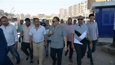 محافظ أسيوط يتفقد أعمال استكمال نفق مشاة المعلمين / نزلة عبد اللاه لخدمة المواطنين  