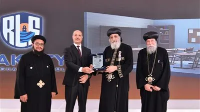 البابا تواضروس يفتتح مدرسة راكوتي 