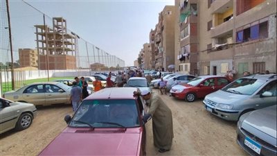 نقل سوق بيع وشراء السيارات بالمنصورة والبدء في تشغيله.. صور 