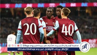 تشكيل ويست هام أمام أستون فيلا في كأس الاتحاد الإنجليزي