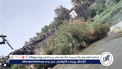 مصرع طفل وإنقاذ 11آخرين فى حادث انقلاب تروسيكل ببحر البطس بالفيوم 