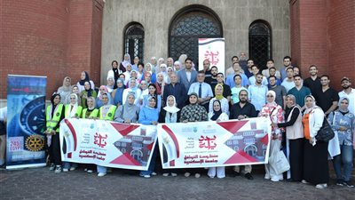  جامعة الإسكندرية تنظم قافلة طبية مجتمعية خدمية متكاملة  إلى قرية أبيس 7