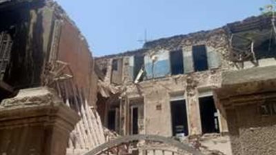 التحريات في انهيار عقار السيدة زينب: خال من السكان 