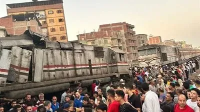 النيابة تشكل لجنتين في واقعة تصادم قطاري الشرقية