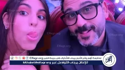هكذا احتفل أكرم حسني بعيد ميلاد ابنته روبا