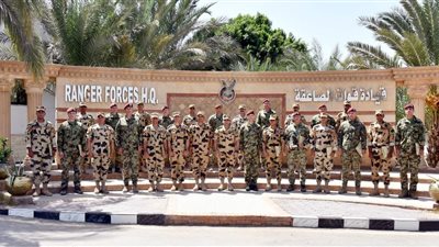 تدريب مشترك بين قوات الصاعقة المصرية والقوات الخاصة الصربية