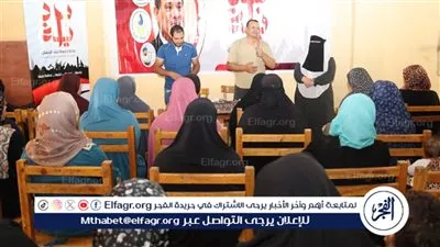 مياه الفيوم تنفذ ندوة توعوية وورشه تعليم السباكة للسيدات بقرية العزب 