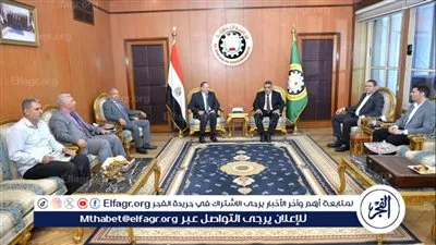 محافظ الدقهلية أثمن دور رئيس هيئة الأبنية التعليمية في إنشاء وتطوير المدارس بنطاق الدقهلية