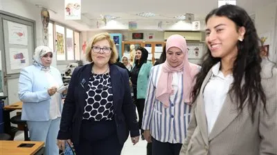 مدرسة STEM بالمعادي تستقبل مساعدة وزير الخارجية الأمريكية لشؤون الشرق الأدنى 