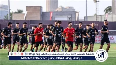 تفاصيل مران الأهلي الأخير قبل استعدادًا للقاء جورماهيا