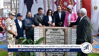 محافظ البحيرة تضع حجر أساس موقف أبو حمص الجديد بتكلفة 30 مليون جنيه (صور)
