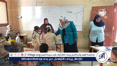 جولة ميدانية لمدير تعليم الفيوم بمدرسة المحمدية للبنات
