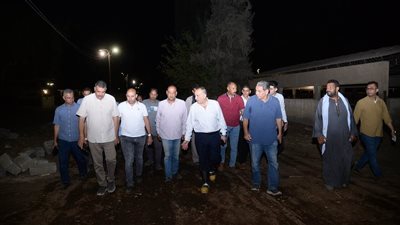 محافظ أسيوط يتابع أعمال تطوير محطتي الثروة الحيوانية ببني مر بالفتح والحمام بأبنوب  